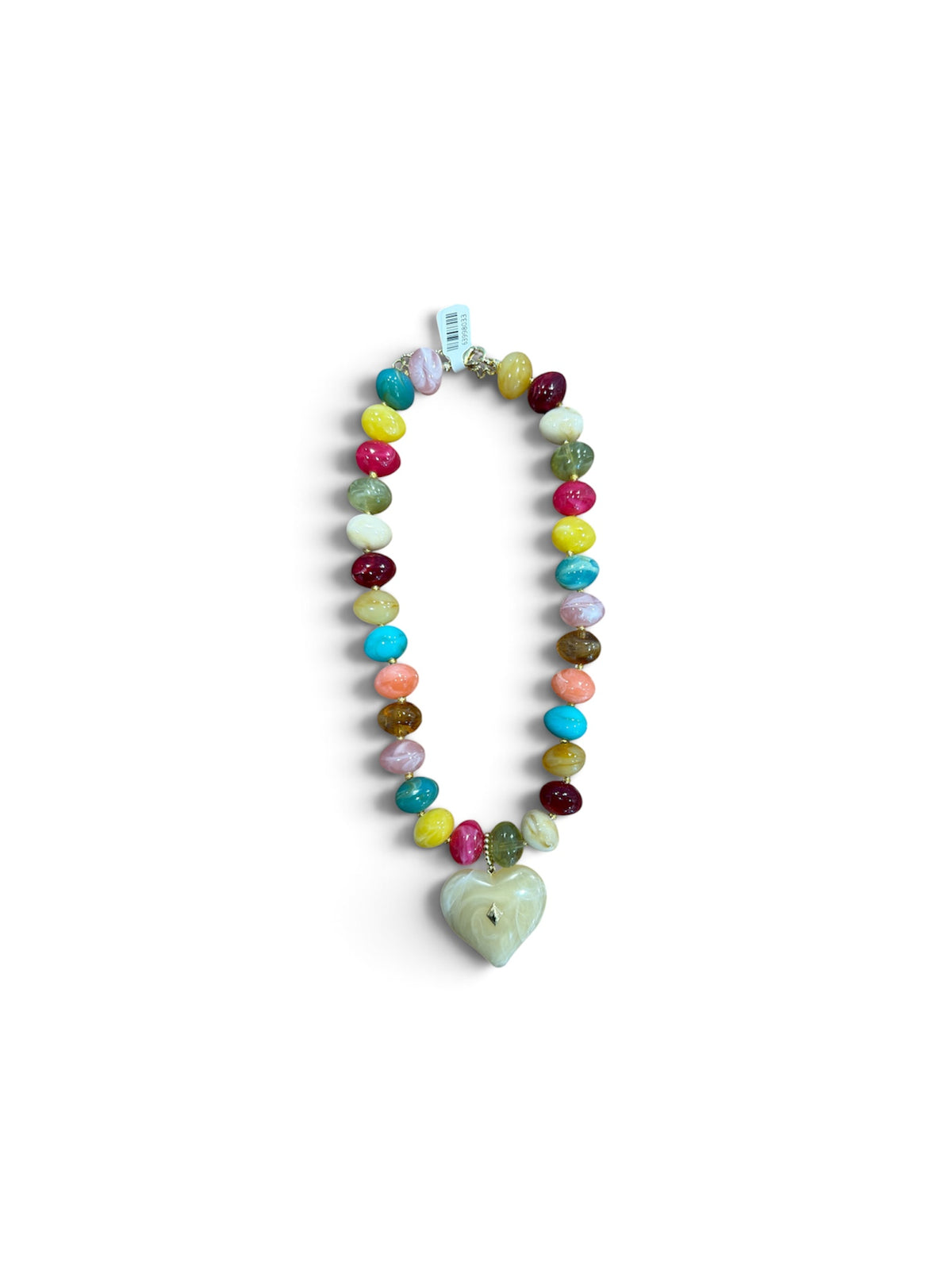 Multicolor Heart Necklace