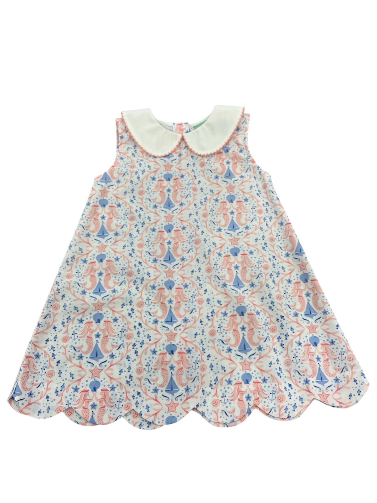 Mermaid  Scallop Dress