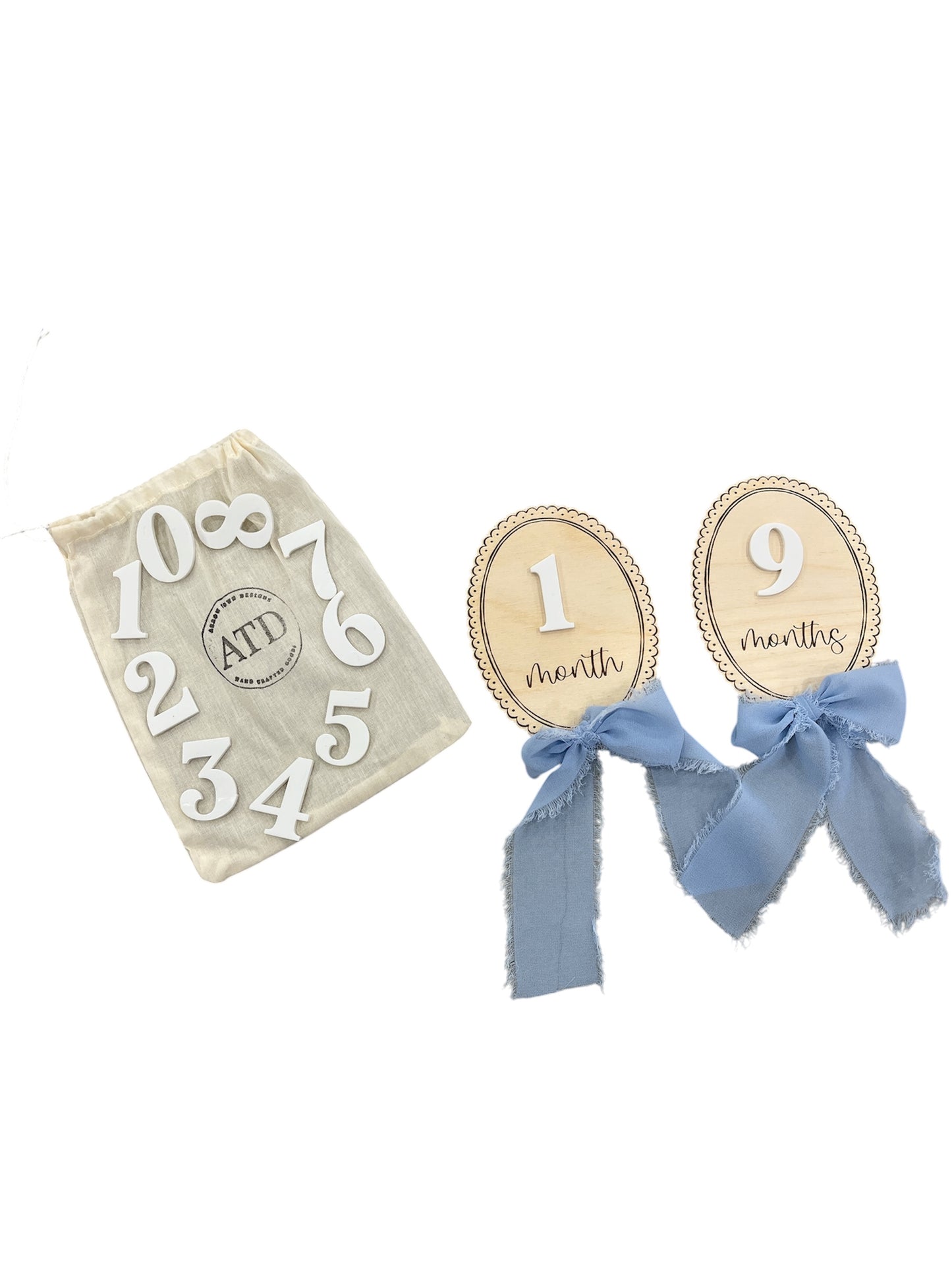 Baby Milestone Prop