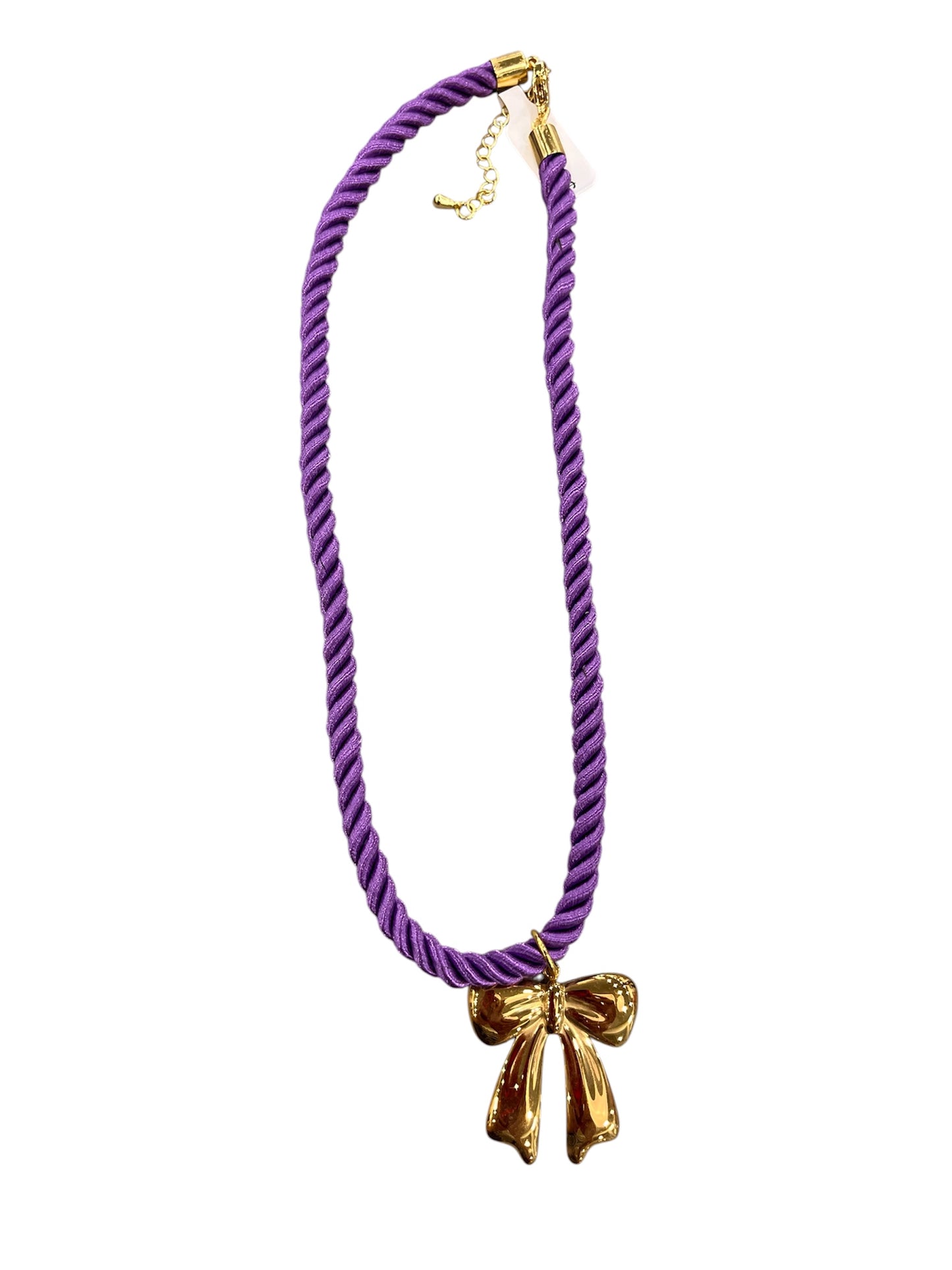 Cord Charm Necklace