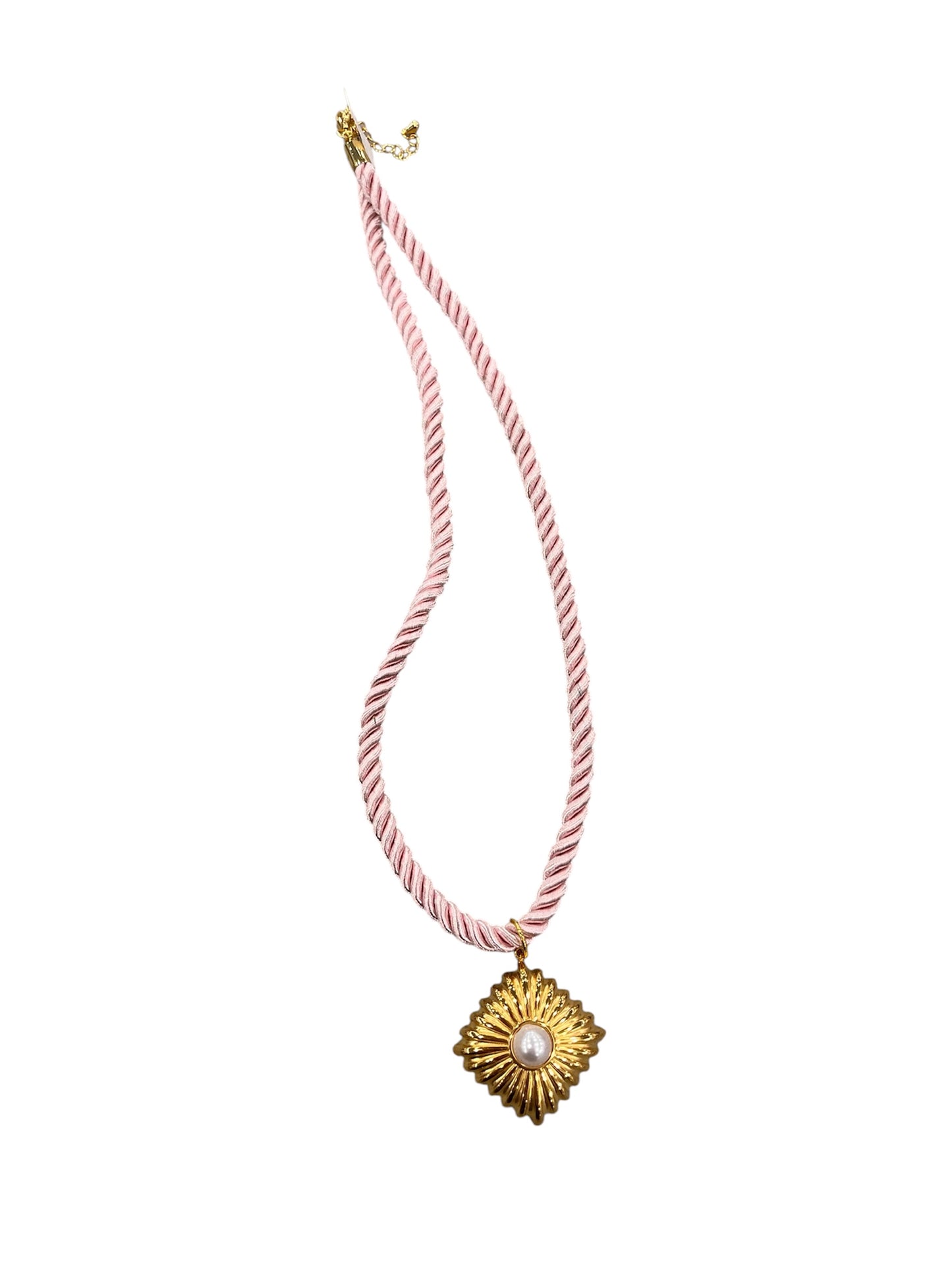 Cord Charm Necklace