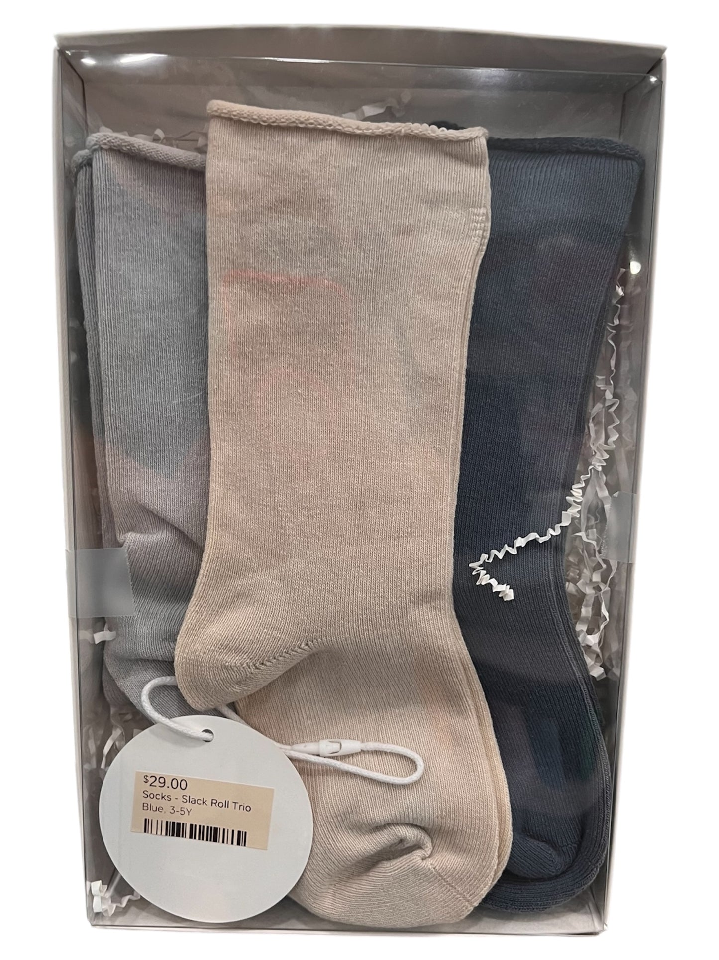 Slack Roll Sock Trio