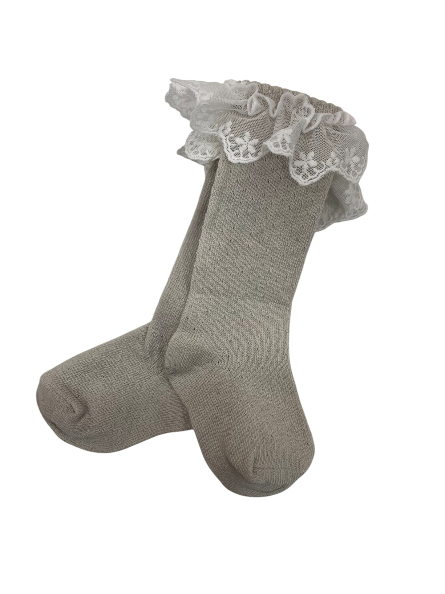 Lace Trim Sock