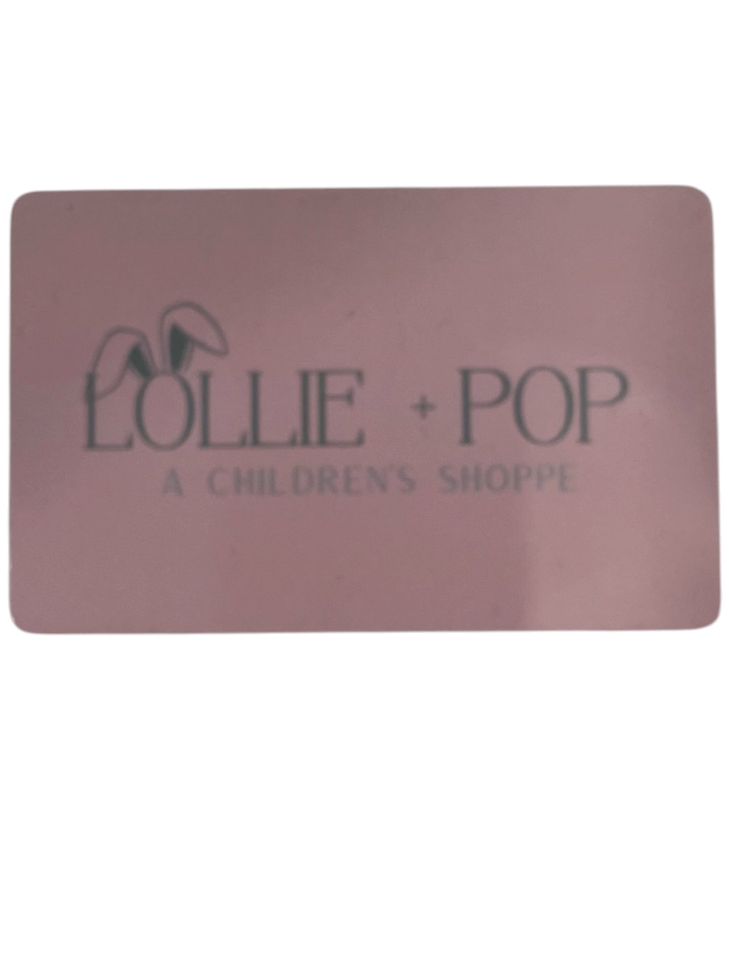 Lollie + Pop Gift card
