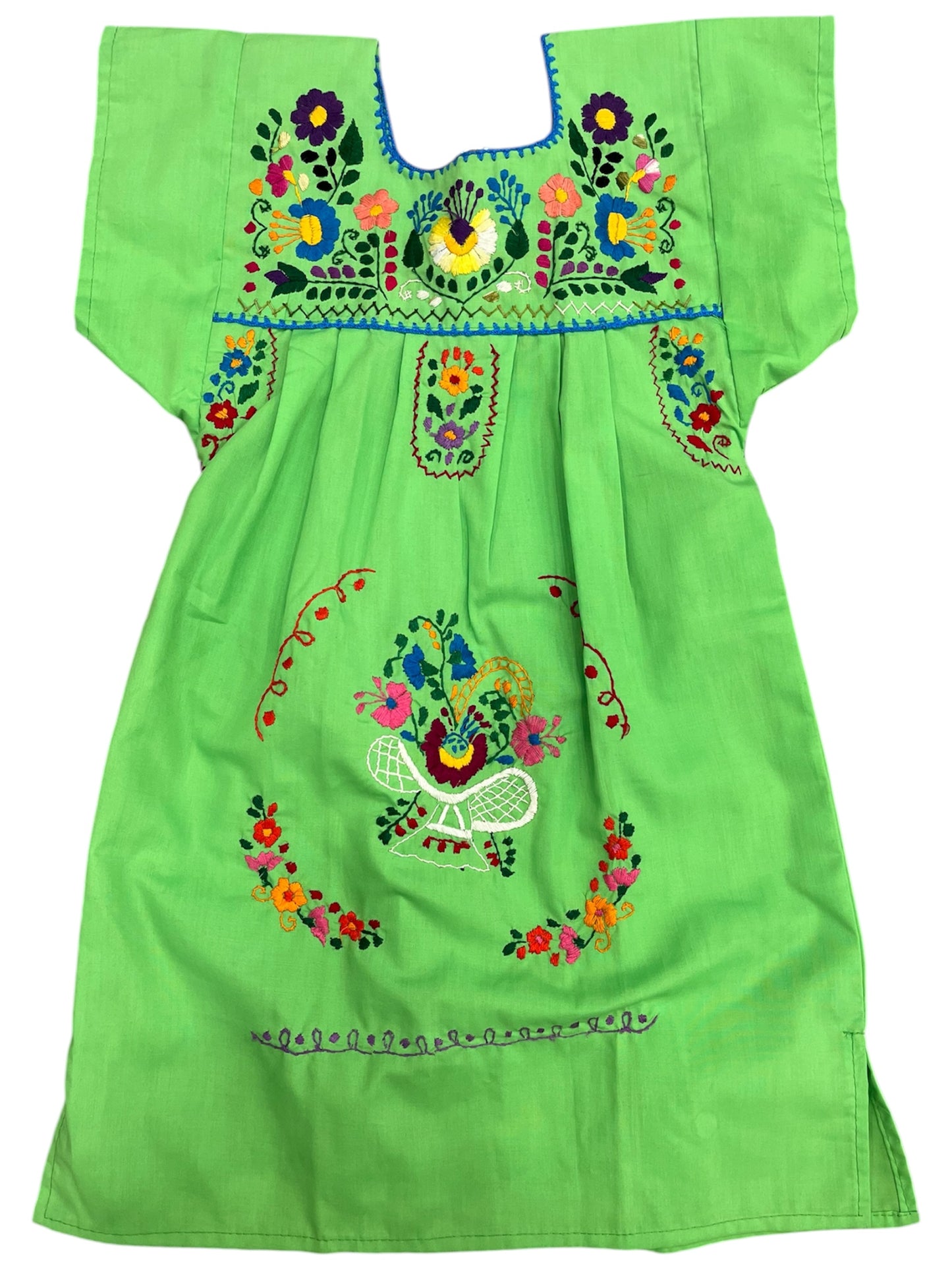 Floral Embroidered Dress