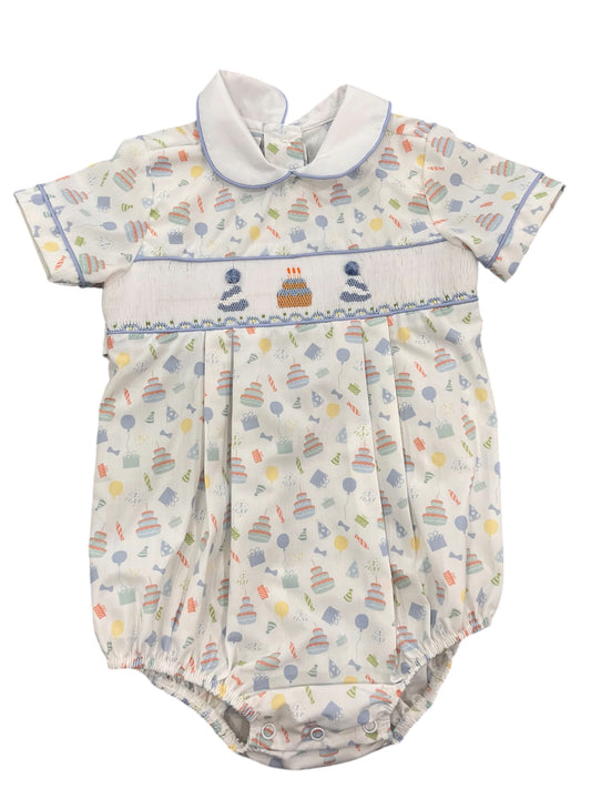 Smocked Birthday Bubble