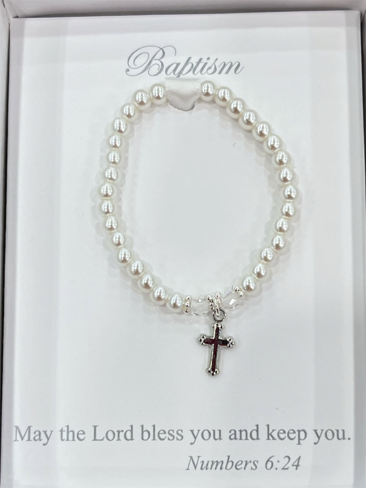 Baptism Bracelet - Silver