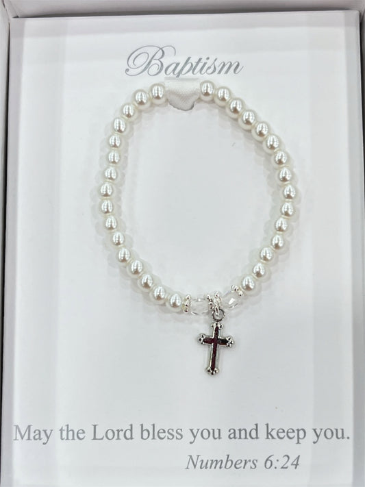 Baptism Bracelet - Silver