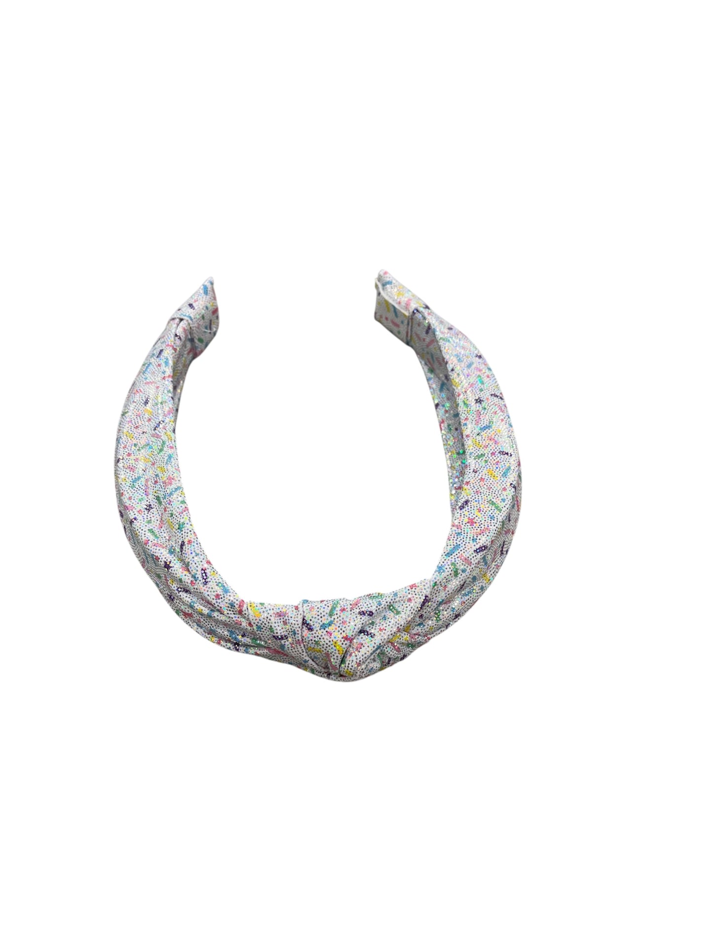 Top Knot Headband Shimmer