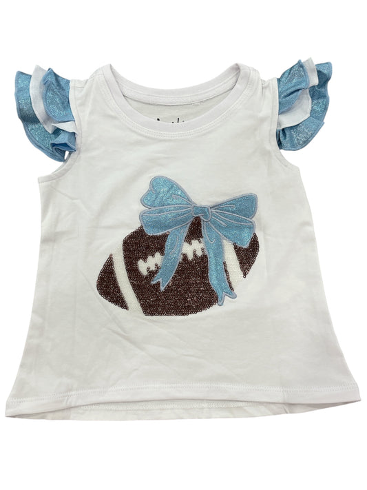 Football Shimmer Ruffle Sleeve