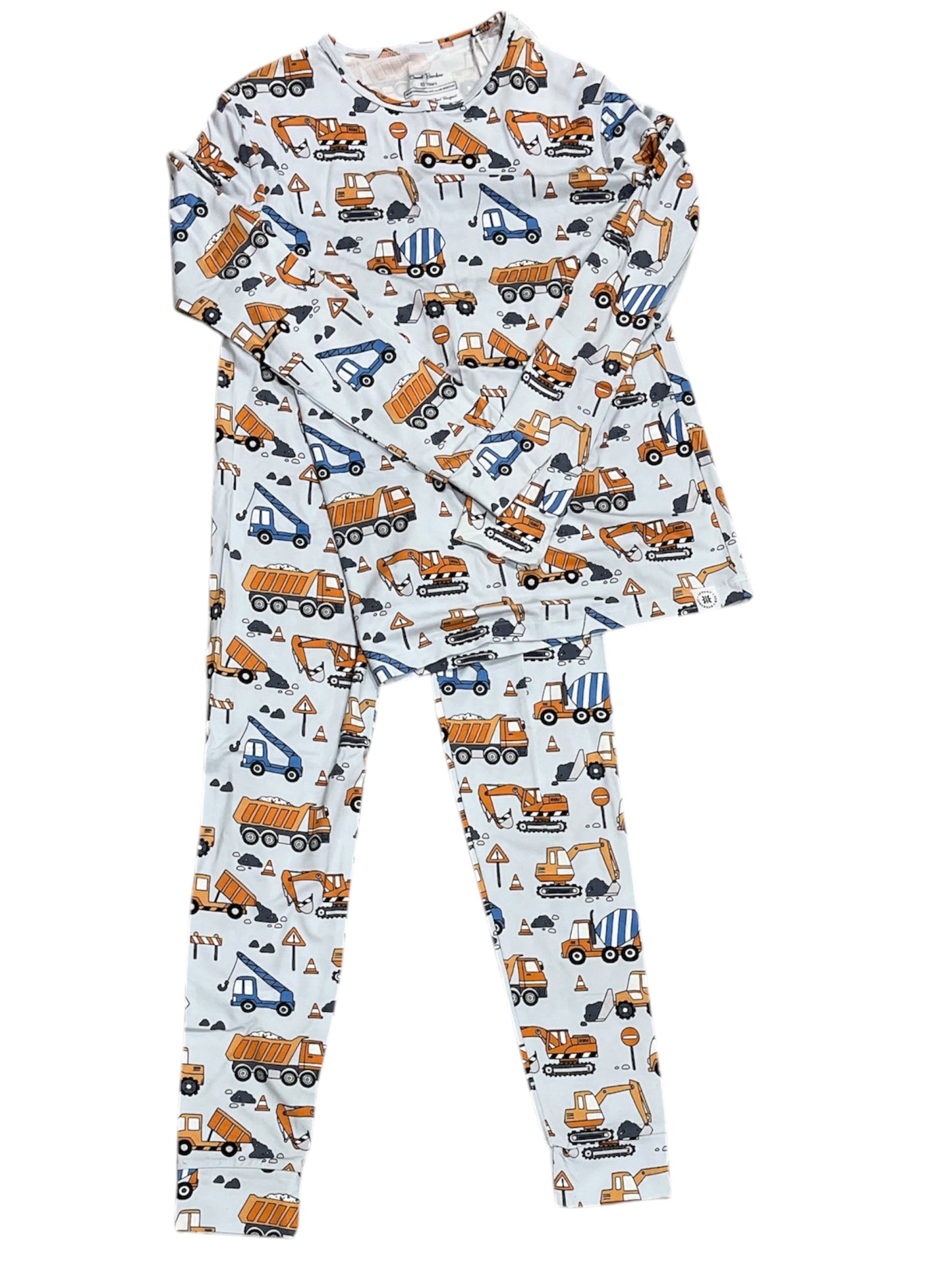 Construction Pajama Set