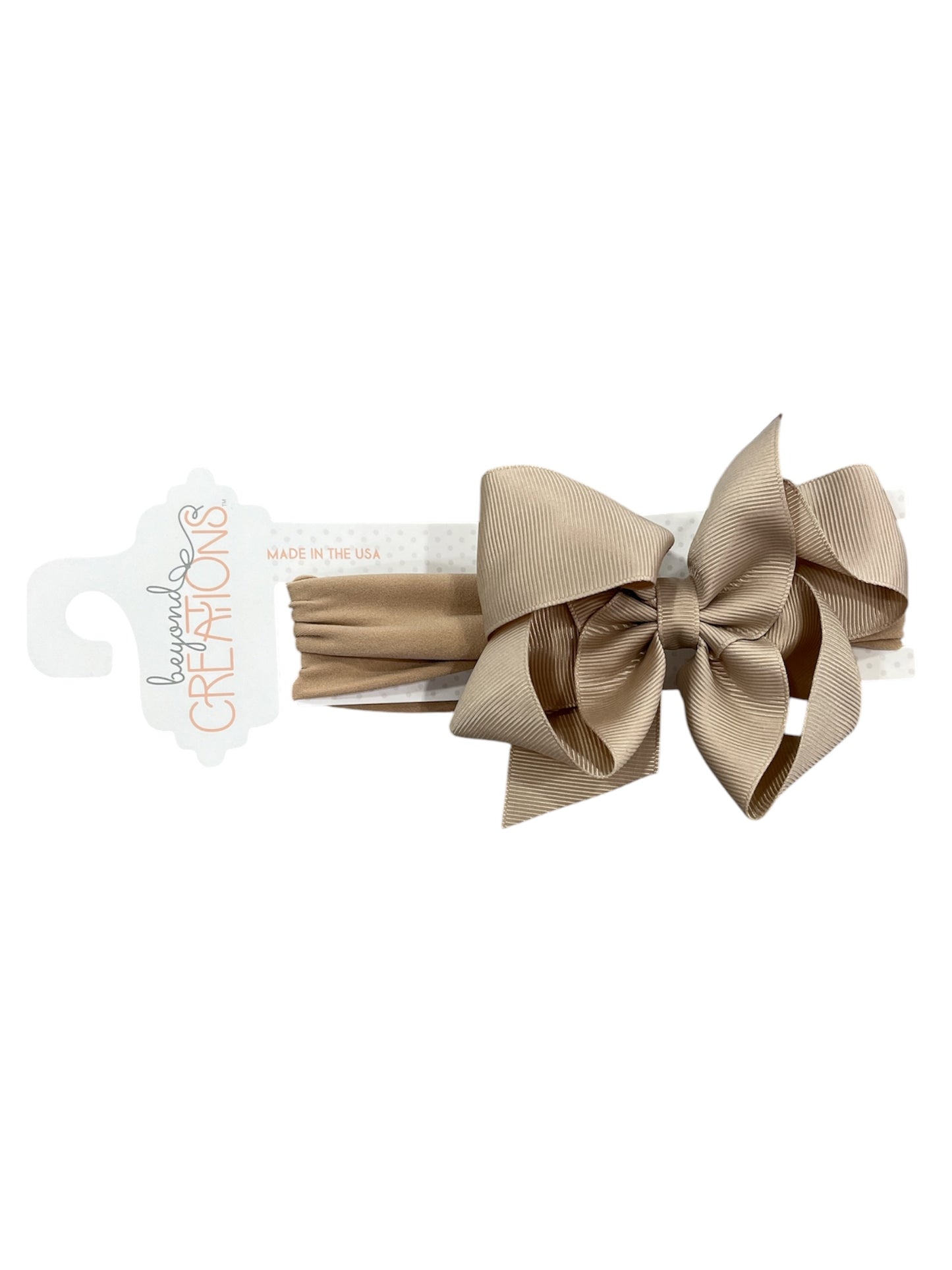 Wide Bow Headband- Large