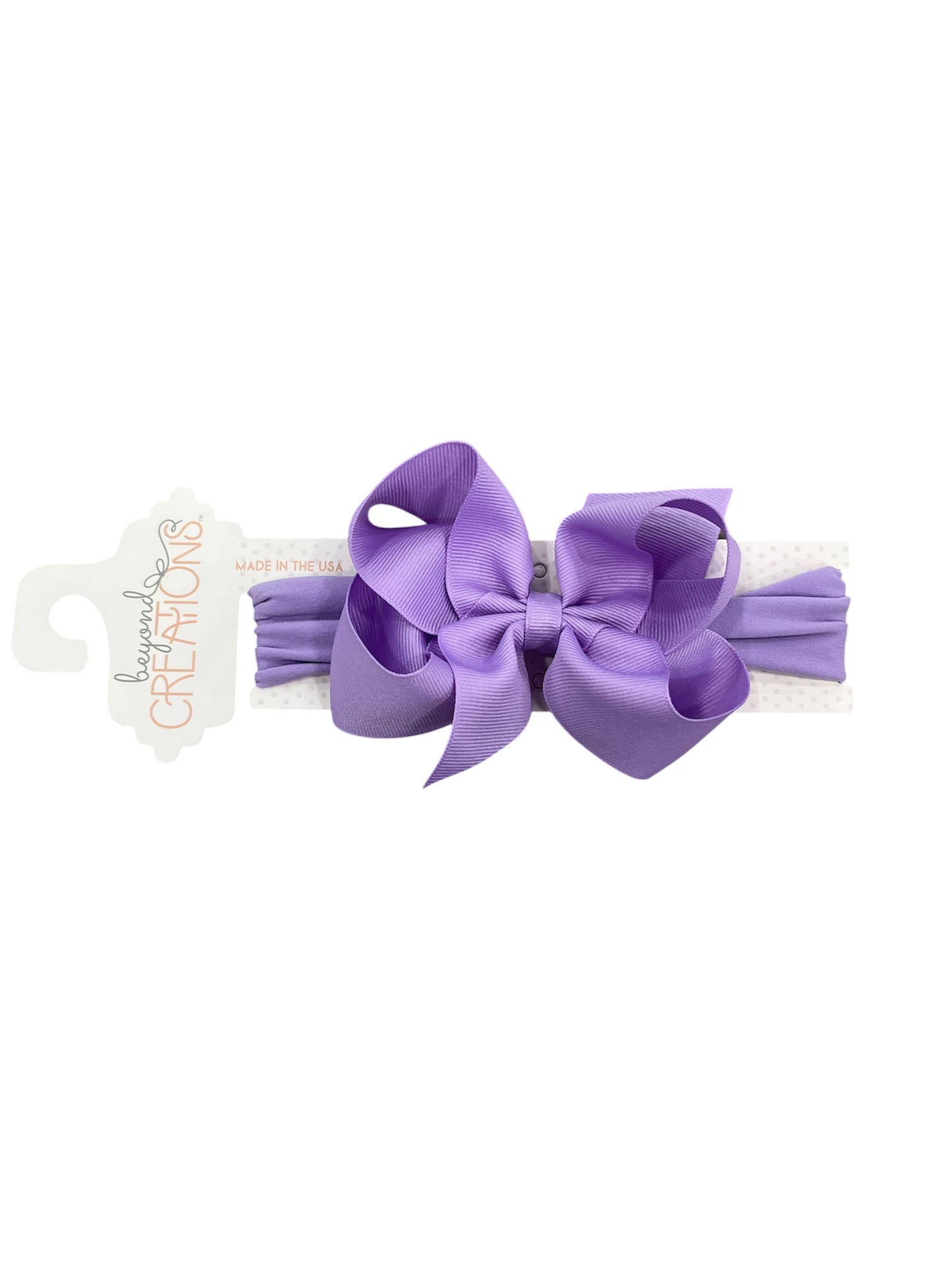 Wide Bow Headband- Large