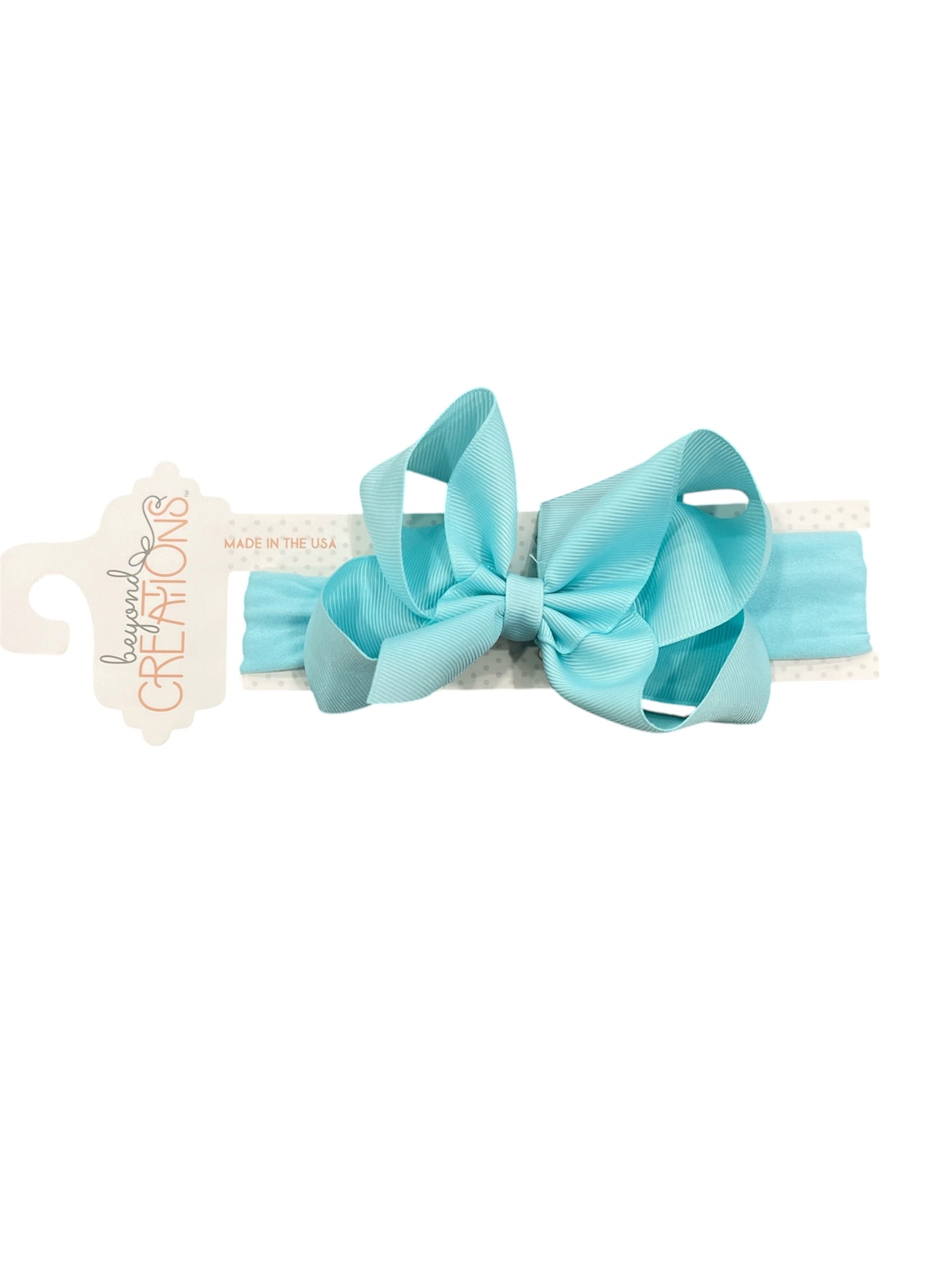Wide Bow Headband- Large