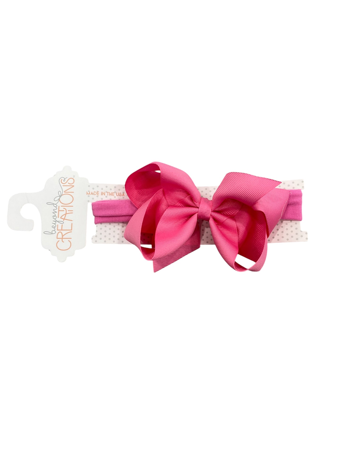Wide Bow Headband- Large