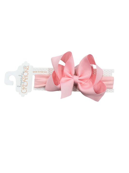 Wide Bow Headband- Large