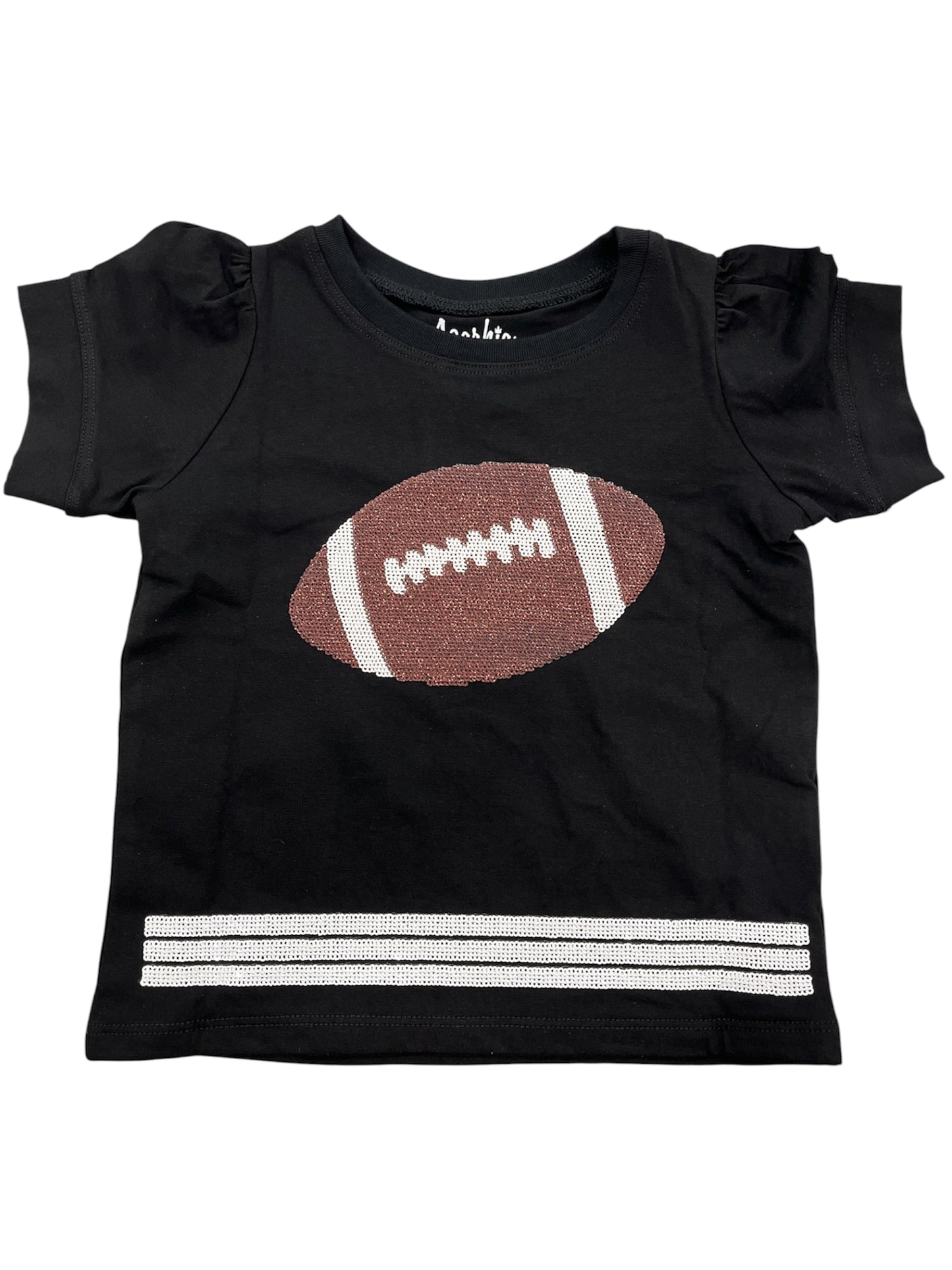 Sequin Football Tee