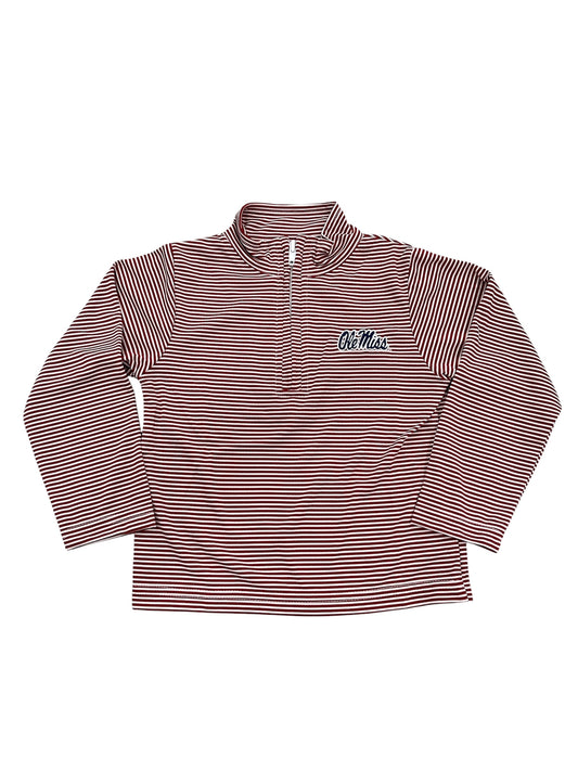 Ole Miss Quarter Zip Pullover