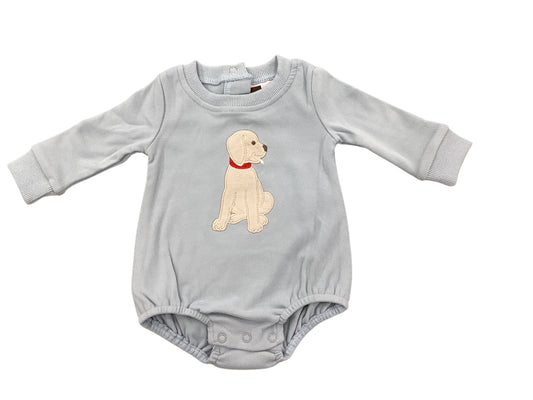 Puppy Applique Bubble Boy
