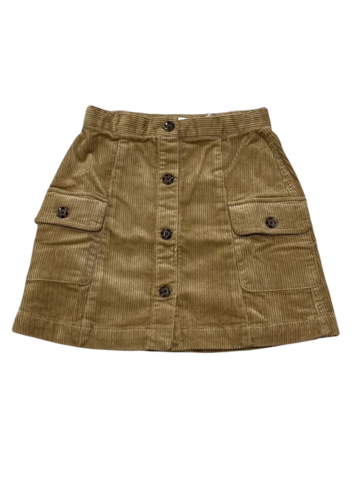Button Front Skirt