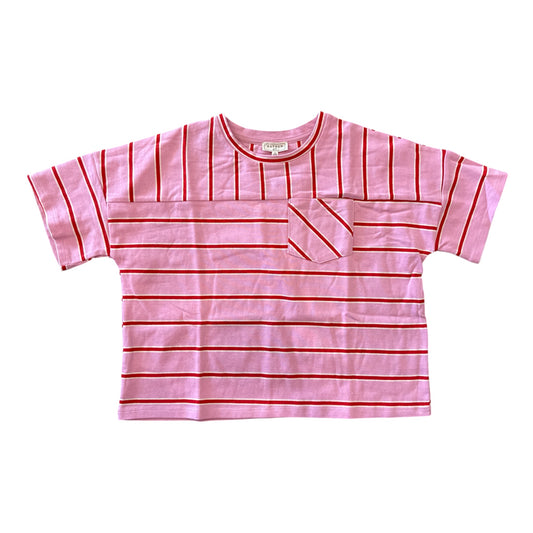 Stripe Pocket Knit Tee