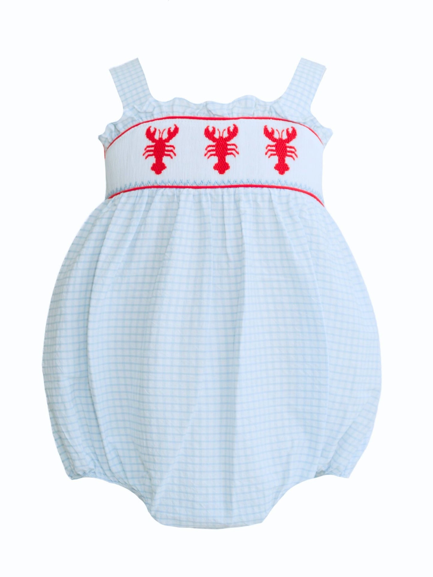 Jesse Blue Smocked Crawfish Bubble