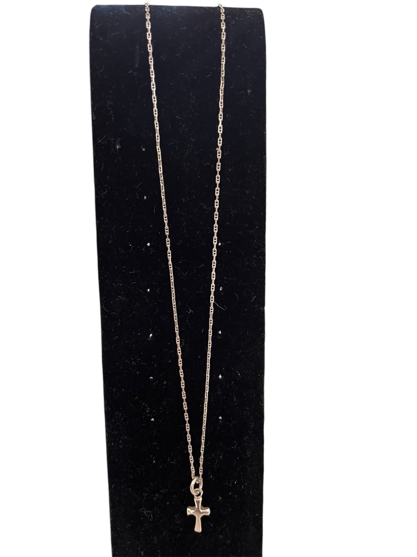 Silver Cross on Chain