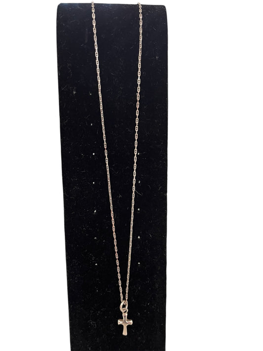 Silver Cross on Chain