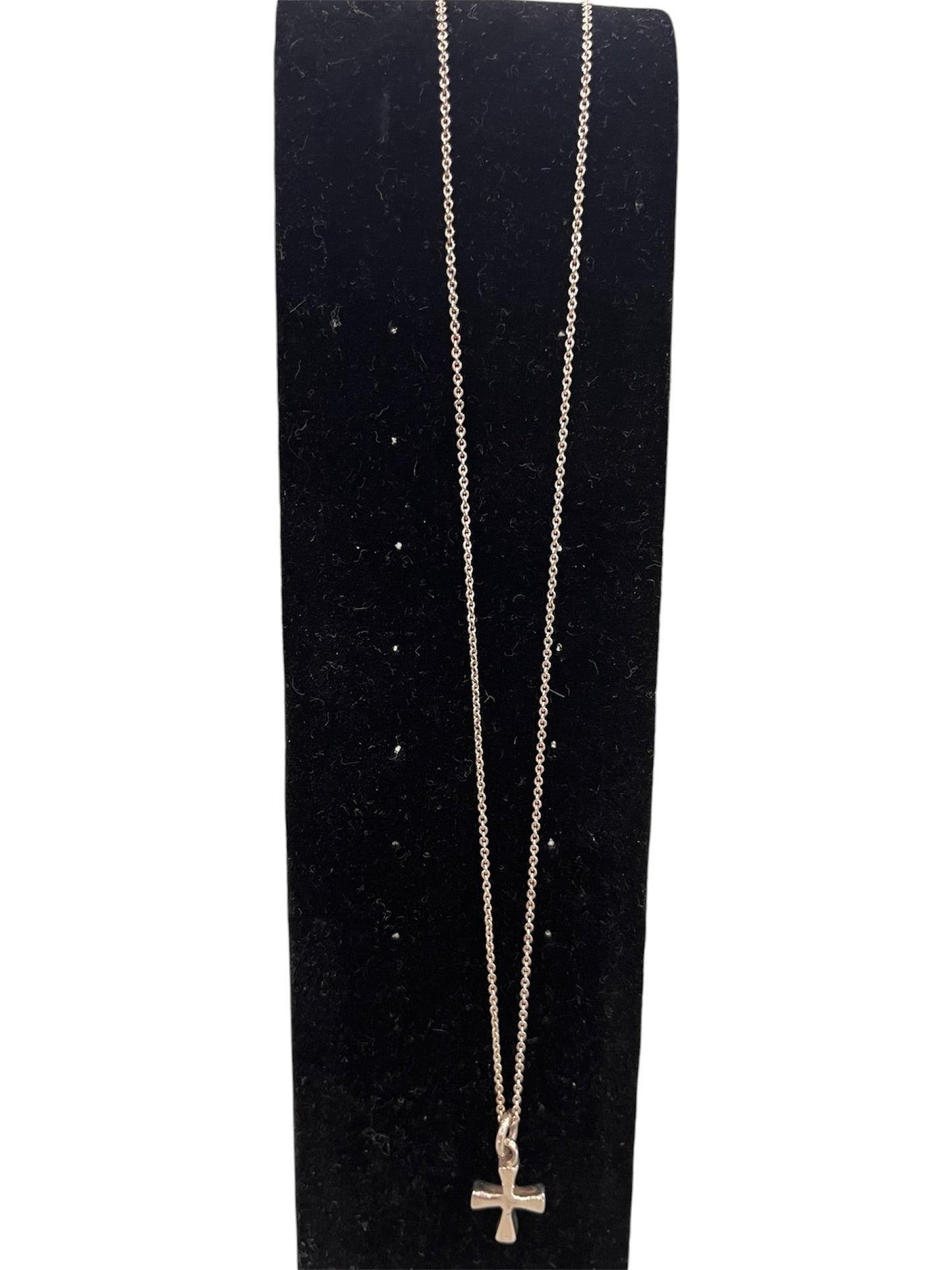 Silver Cross on Chain