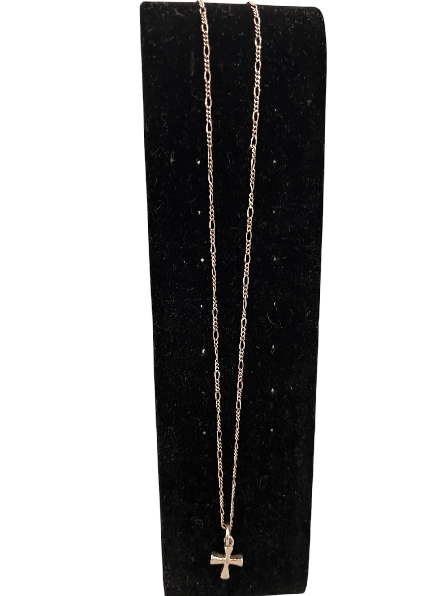 Silver Cross on Chain