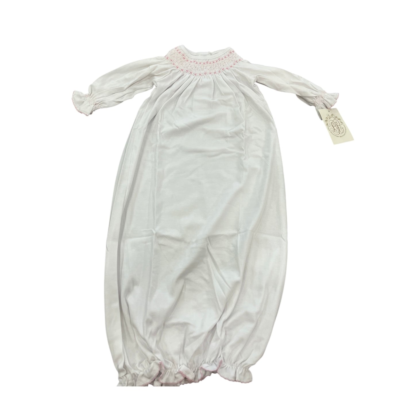 Sweetly Smocked Greeting Gown