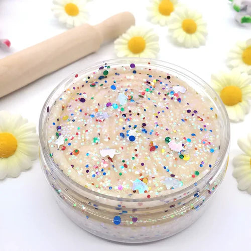 Unicorn Glitter Dough