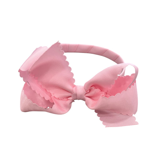 Pink Bow Headband