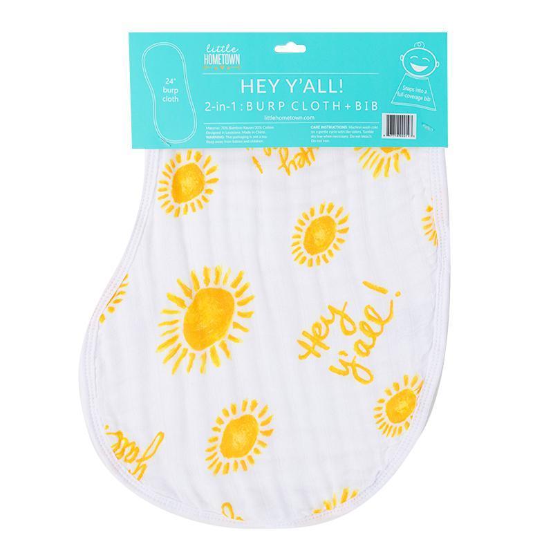 Burp Cloth + Bib