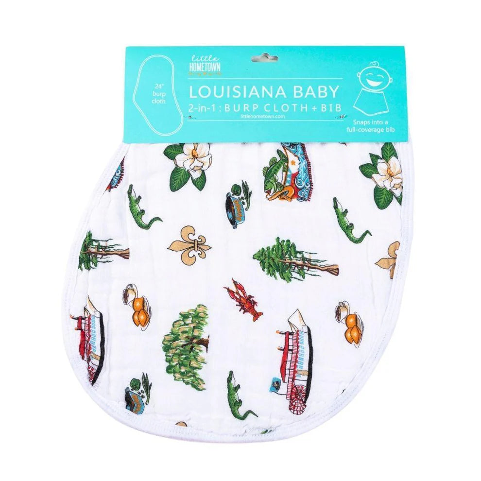 Burp Cloth + Bib