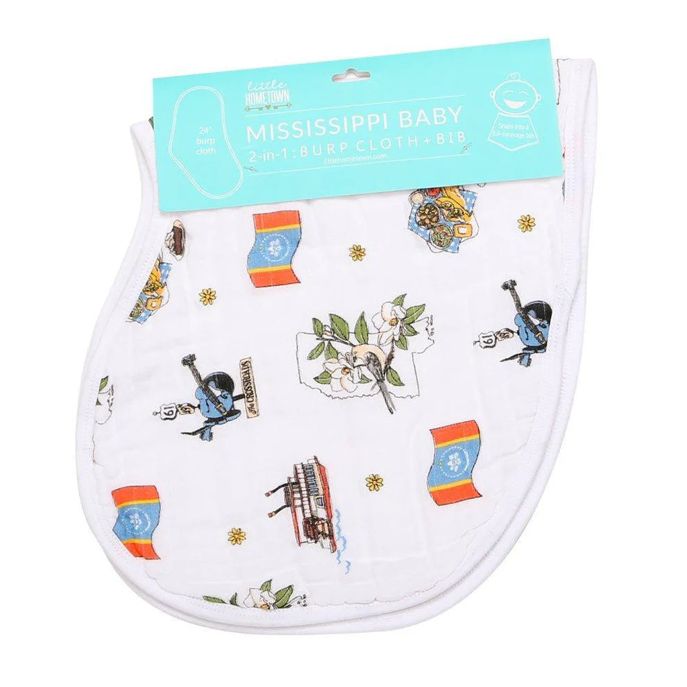 Burp Cloth + Bib