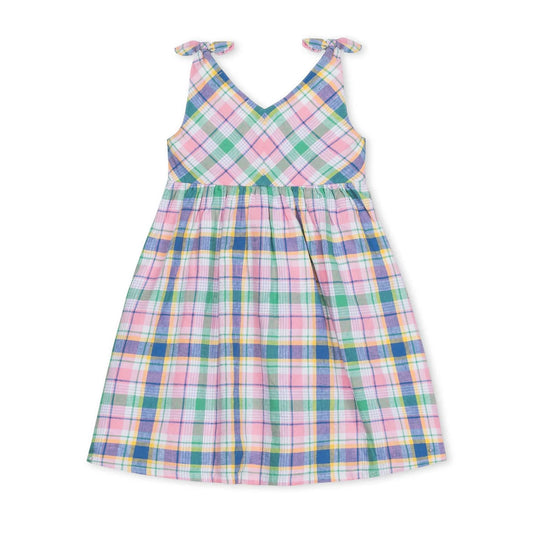 Bow Shoulder Swing Dress