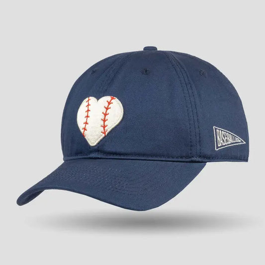 Baseball Heart Hat