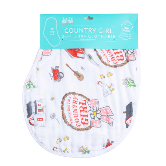 Burp Cloth + Bib