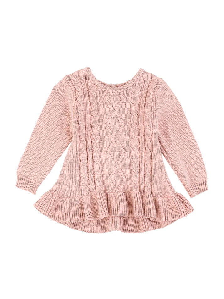 Ruffle Hem Sweater
