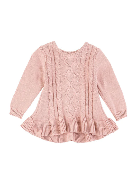 Ruffle Hem Sweater