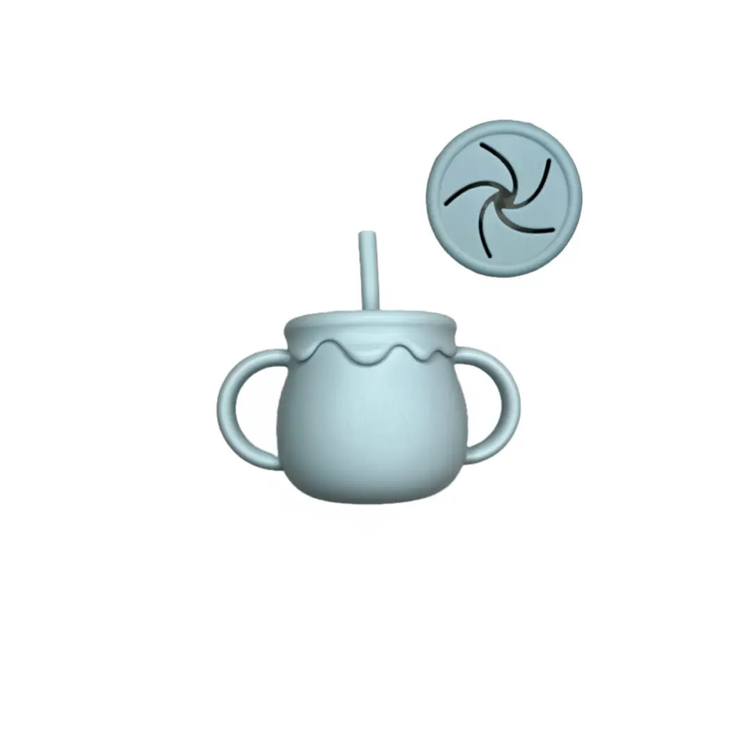 3-in-1 Straw Snack Cup